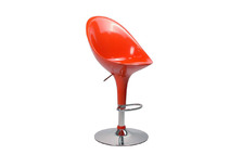 Tabouret de bar / cuisine design orange �UF (lot de 2)