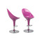 Tabouret de bar / cuisine design rose �UF (lot de 2)