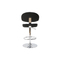 Tabouret de bar / cuisine noir contemporain NEPTUNE