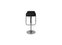 Tabouret de bar / cuisine noir design ANDROMEDE (lot de 2)