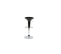 Tabouret de bar / cuisine noir design GALAXY (lot de 2)