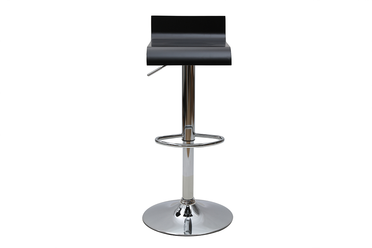 Tabouret de bar / cuisine noir design SURF