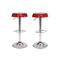 Tabouret de bar / cuisine rouge bordeaux NEW CAPSULE (lot de 2)