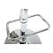 Tabouret de bar design bicolore jaune et blanc CALYPSO