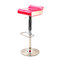 Tabouret de bar design bicolore rose et blanc ICE POP