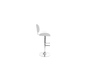 Tabouret de bar design blanc CERES