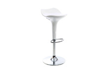 Tabouret de bar design blanc URANUS