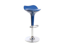 Tabouret de bar design bleu URANUS
