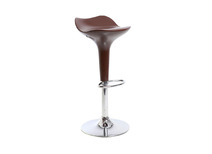 Tabouret de bar design chocolat URANUS