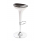 Tabouret de bar design noir et blanc JUPITER