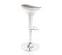 Tabouret de bar design noir et blanc JUPITER