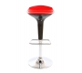 Tabouret de bar design rouge et noir VENUS