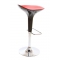 Tabouret de bar design rouge et noir VENUS