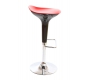 Tabouret de bar design rouge et noir VENUS