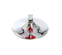 Tabouret de bar design rouge URANUS