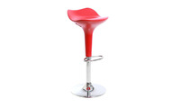 Tabouret de bar design rouge URANUS