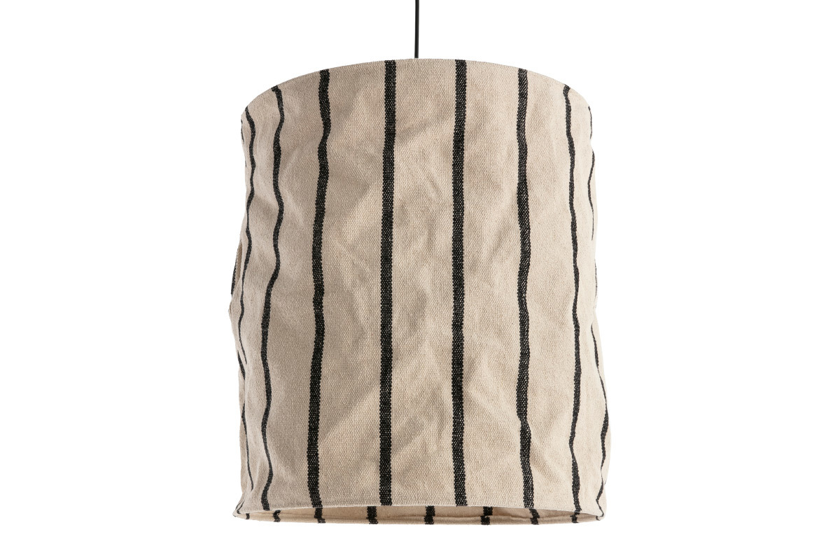 Abat-jour en toile de coton pour suspension D50 cm FLEX