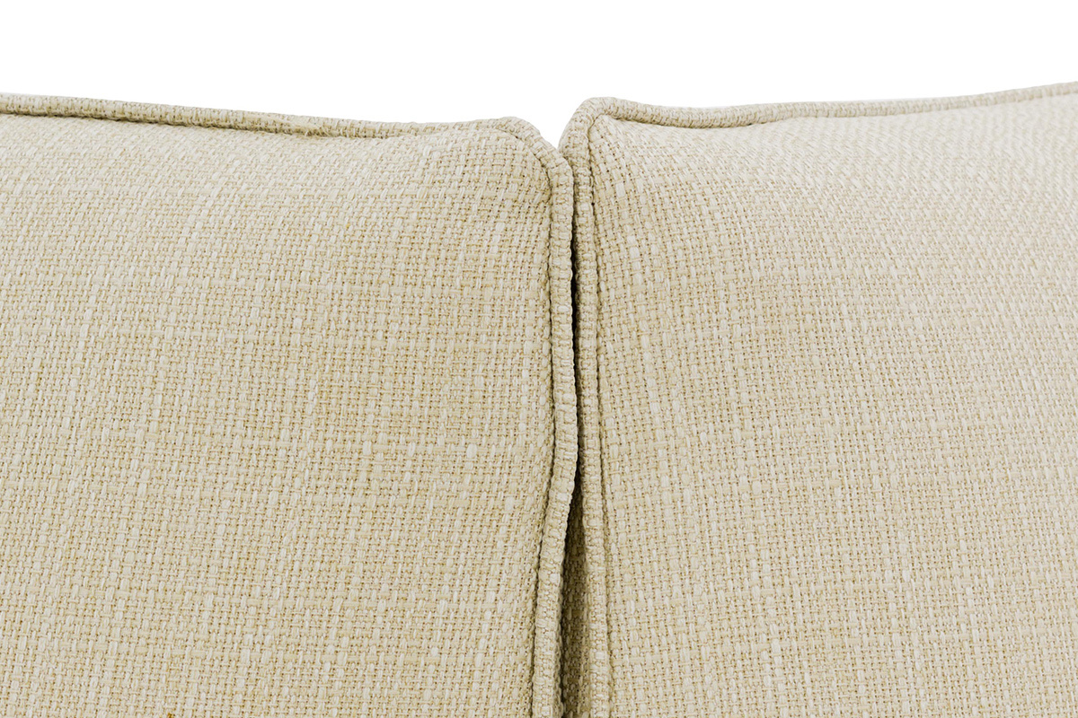 Angle de canap� design tissu naturel MODULO