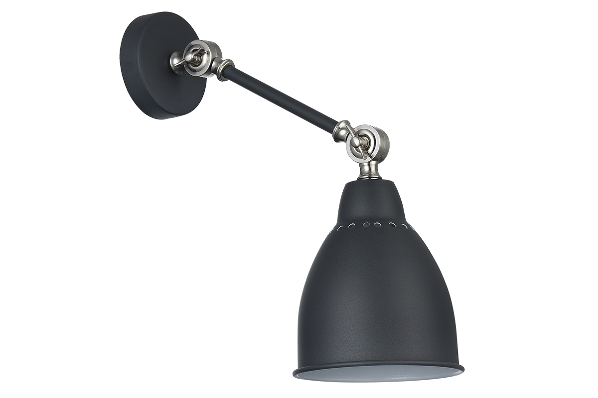 Applique murale design m�tal noir PROJECT