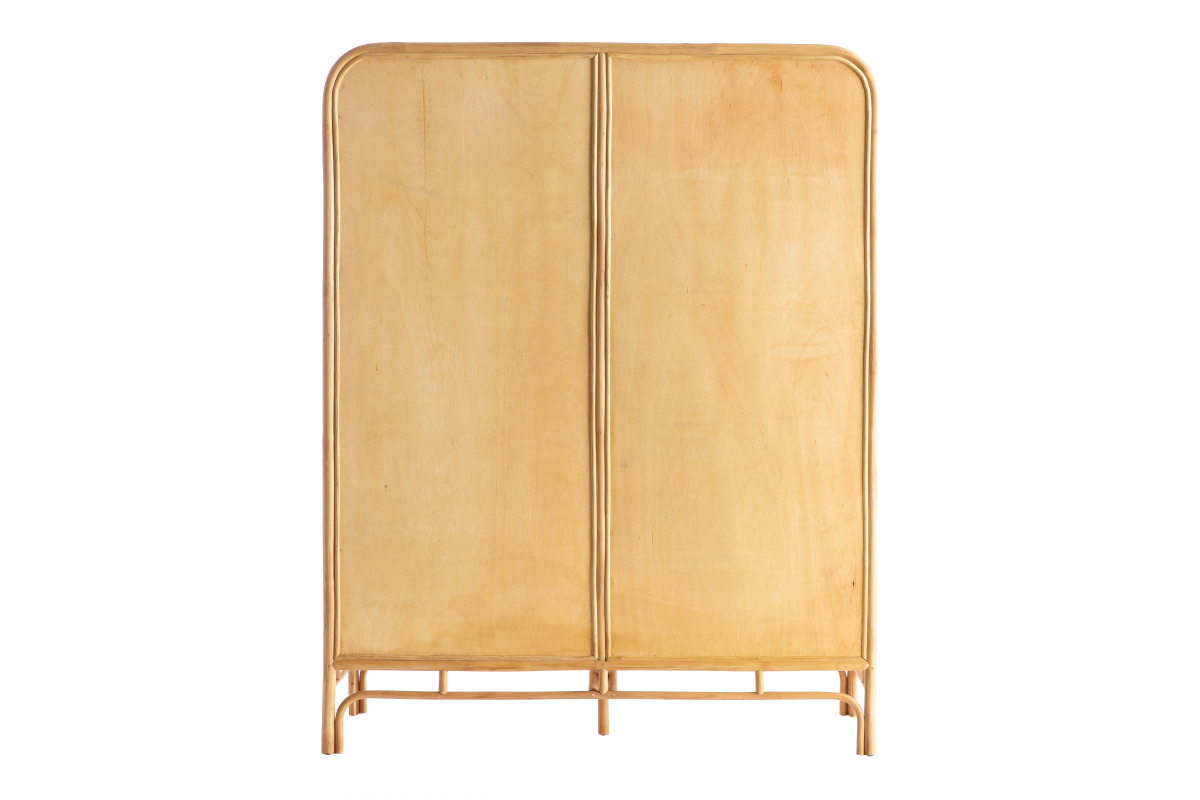 Armoire 2 portes en rotin L140 cm GALON