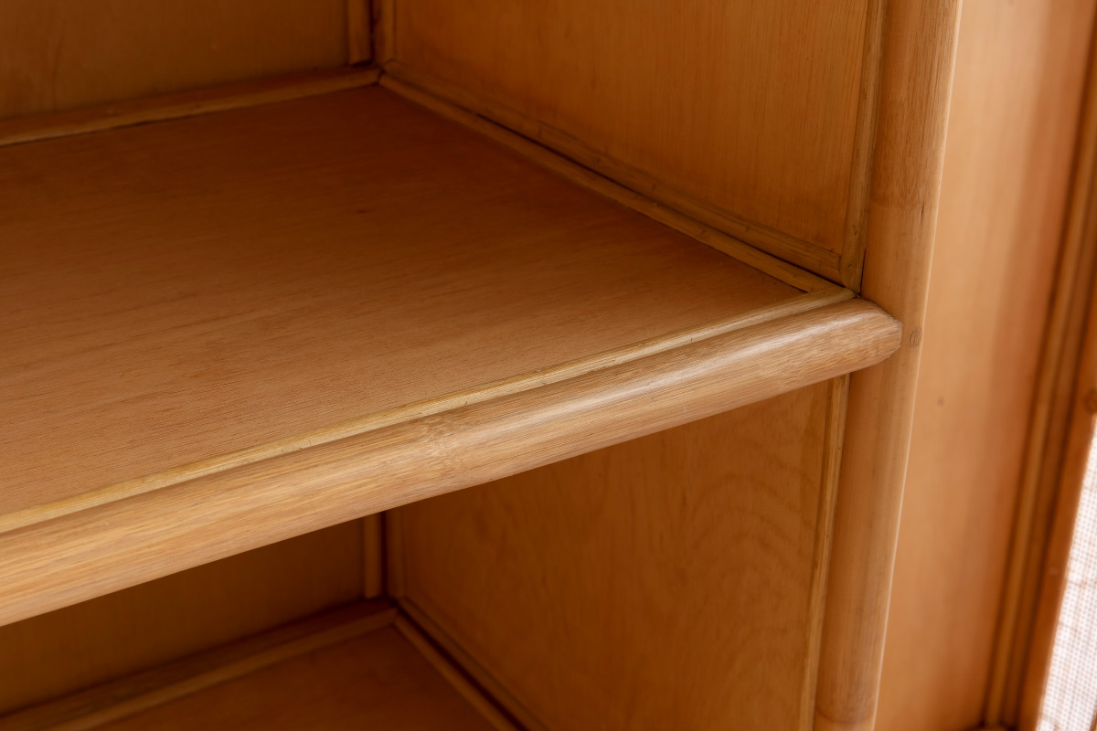 Armoire 2 portes en rotin L140 cm GALON