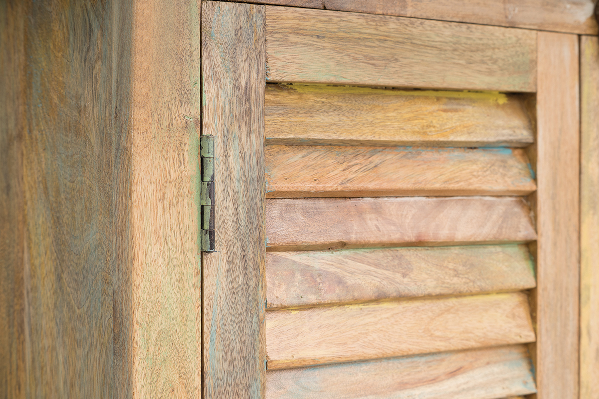 Armoire/Vaisselier manguier LACANAU