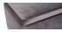 Banc coffre en velours gris fonc&eacute; ADONIS