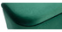 Banc coffre en velours vert ATON