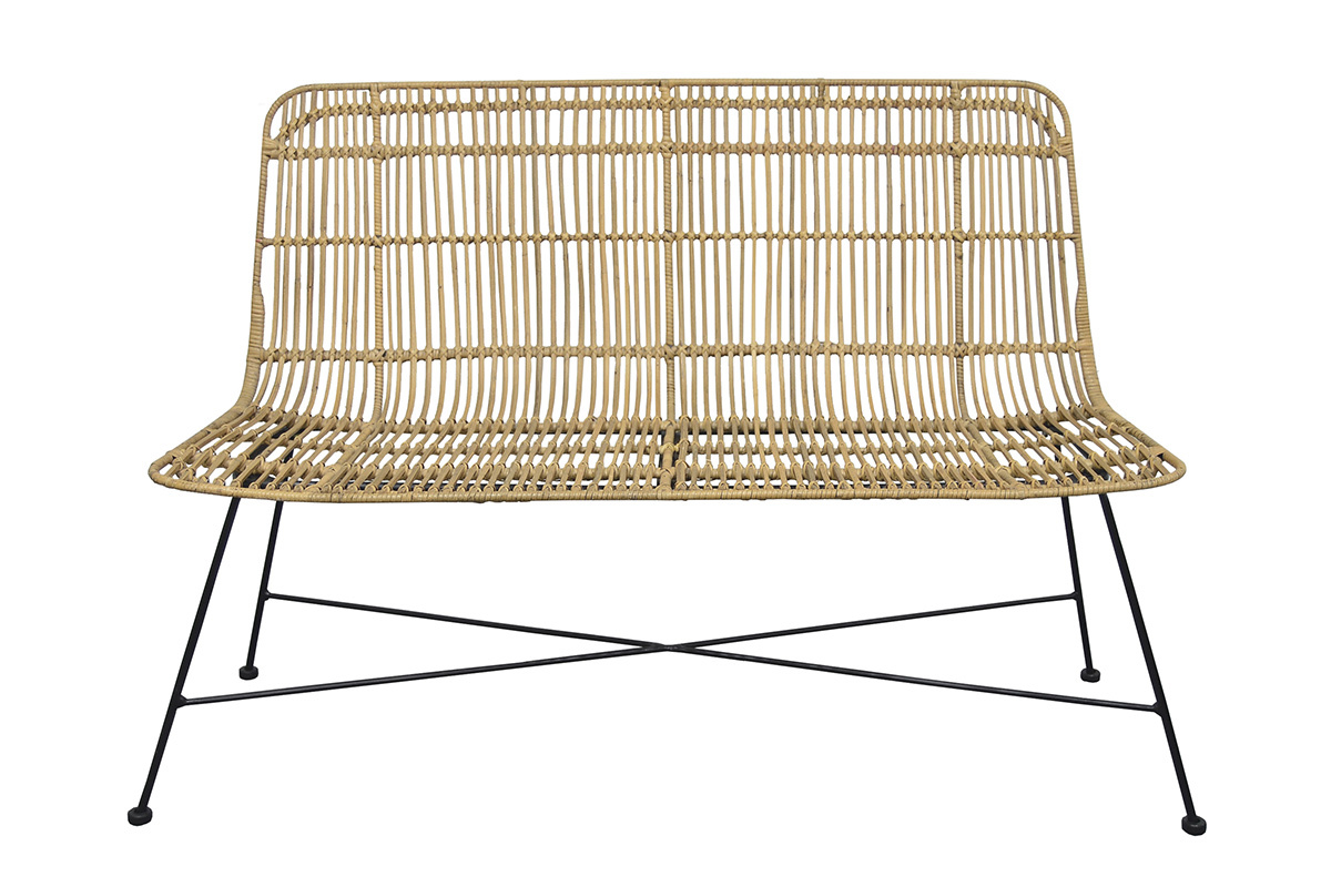 Banc en rotin naturel MALACCA