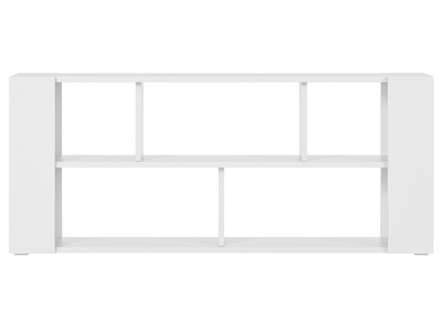 Bibliothèque basse design blanche L167.5 cm MUSSO