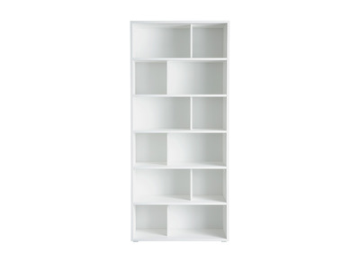 Biblioth&egrave;que design en bois blanc EPURE