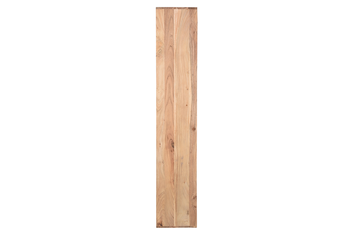 Biblioth�que design en bois d'acacia massif 88 cm CHAPMAN