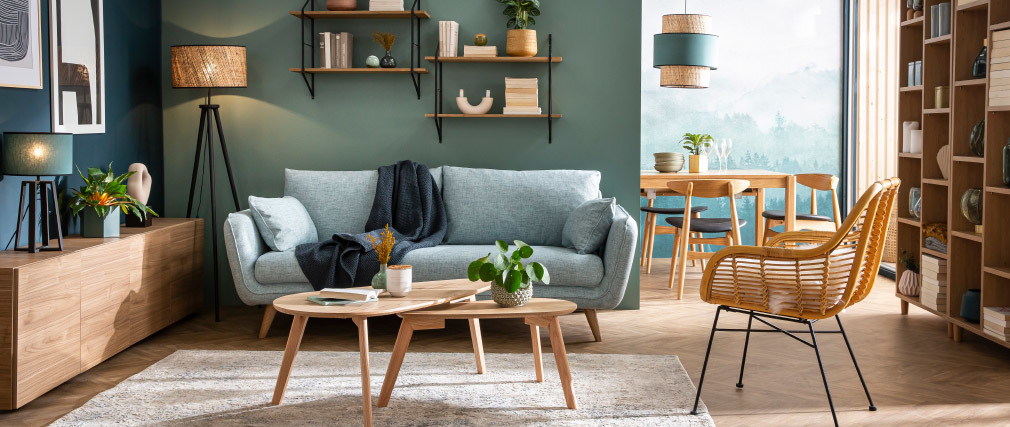 Biblioth�que design en ch�ne JIM