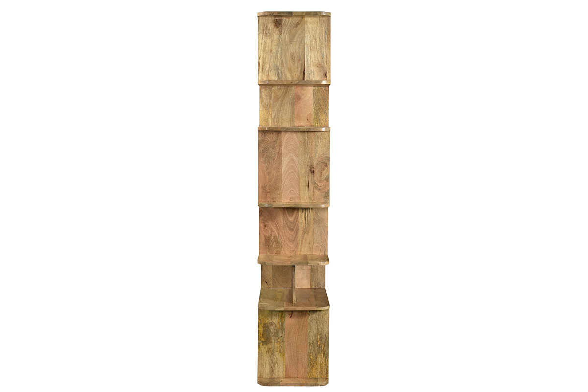 Bibliothque en bois manguier massif L88 cm RUPAH