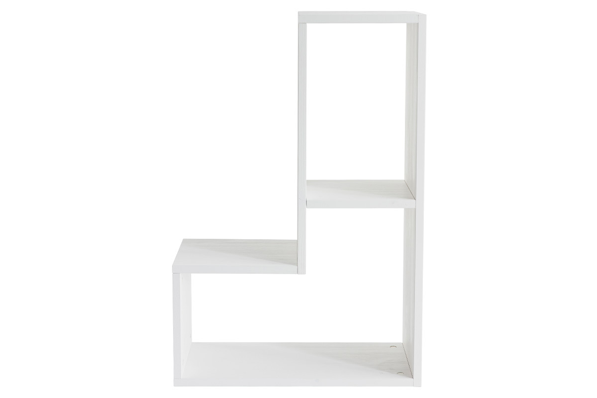 Bibliothque tagre en pin blanc DETTO