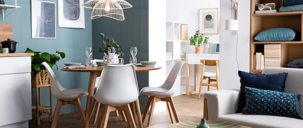 Biblioth�que s�parateur design blanc laqu� H147 cm COMO