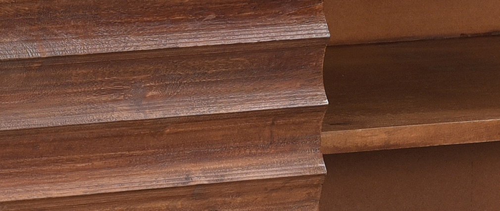 Buffet 2 portes en manguier massif et m�tal ONDA