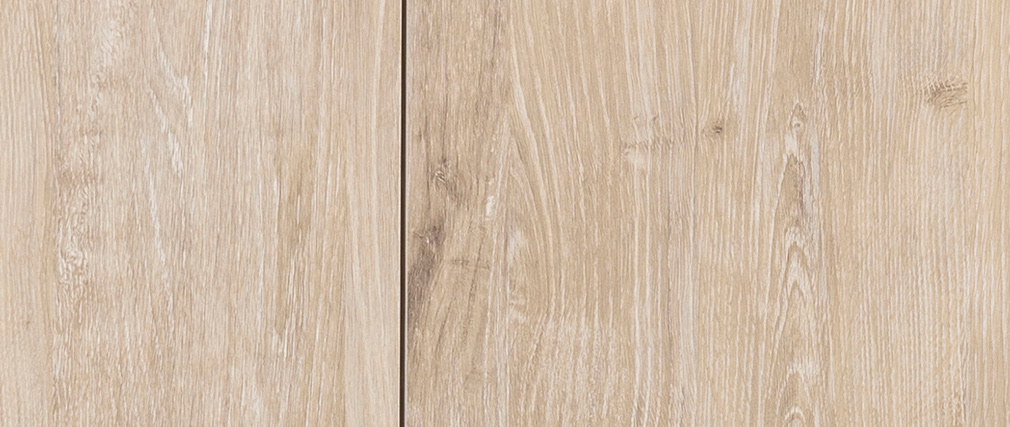 Buffet bas industriel m�tal et bois blanchi TRESCA