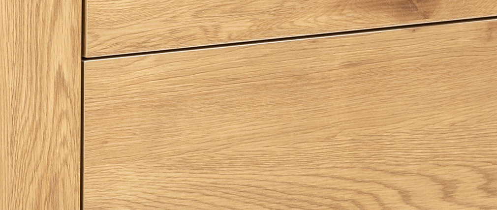 Buffet bas industriel m�tal et bois TRESCA