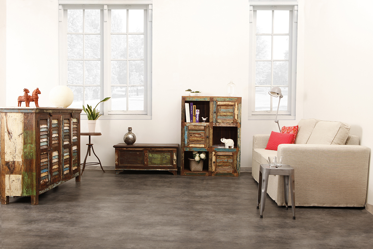 Buffet bois recycl� ARMORA