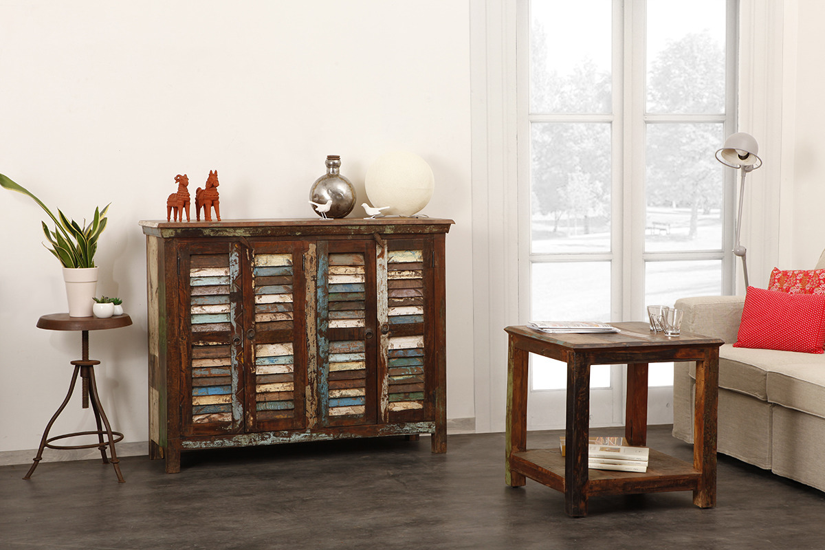 Buffet bois recycl� CORSICA