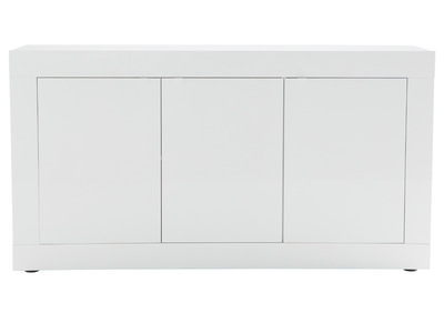 Buffet design laqué blanc 160cm LATTE -