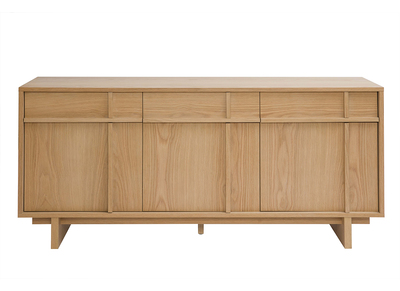Buffet en bois clair chêne L160 cm ZAO