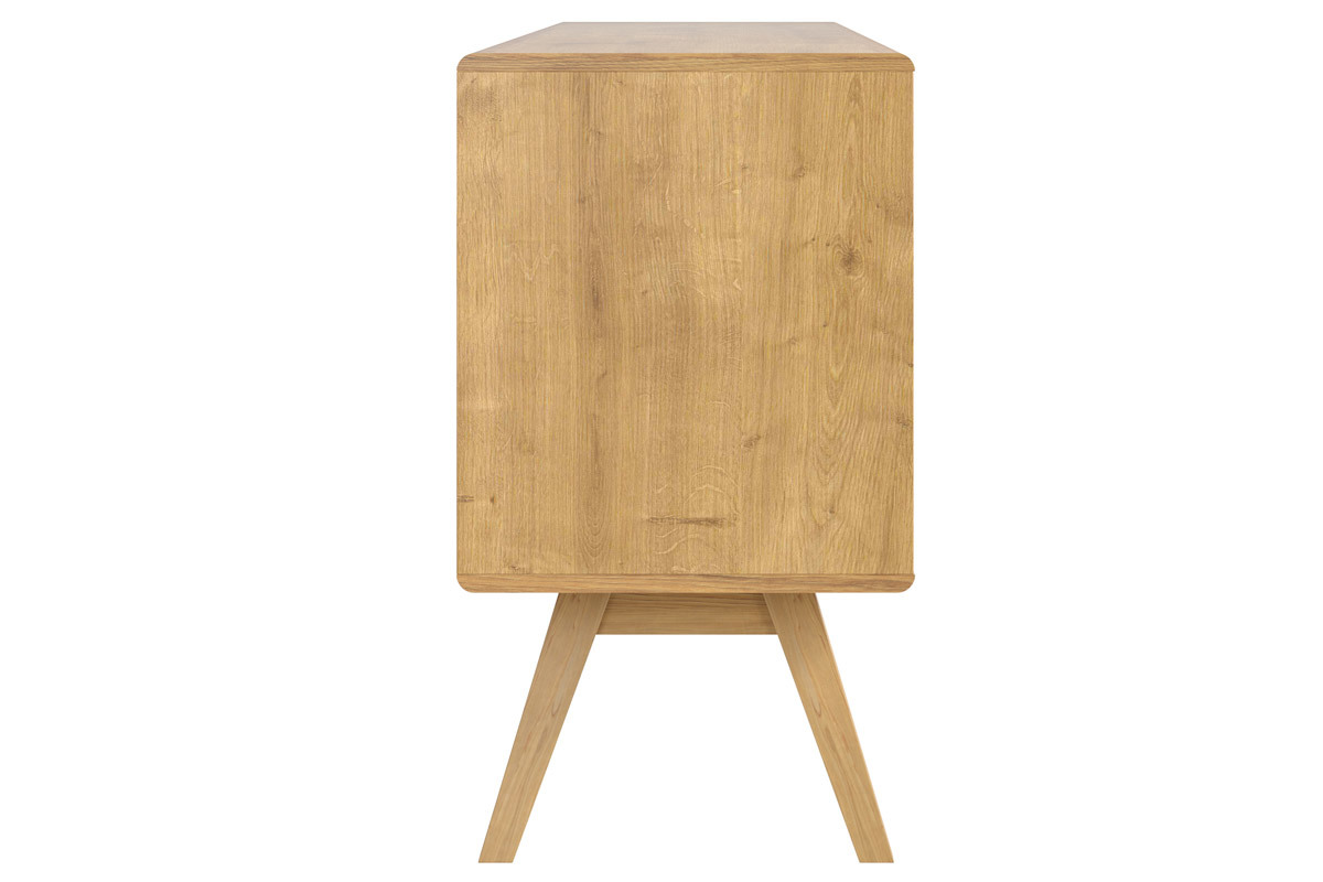 Buffet scandinave ch�ne et blanc POTTER