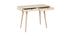 Bureau scandinave 2 tiroirs finition ch&ecirc;ne L100 cm NOHOLI