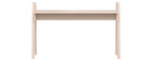 Bureau scandinave ajustable en hauteur L128 cm NOHA