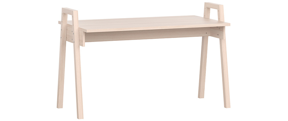 Bureau scandinave ajustable en hauteur L128 cm NOHA