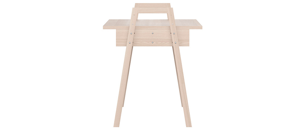 Bureau scandinave ajustable en hauteur L128 cm NOHA