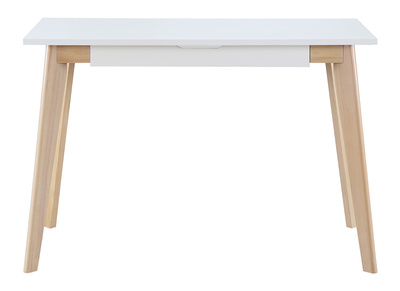 Bureau scandinave bois blanc LEENA