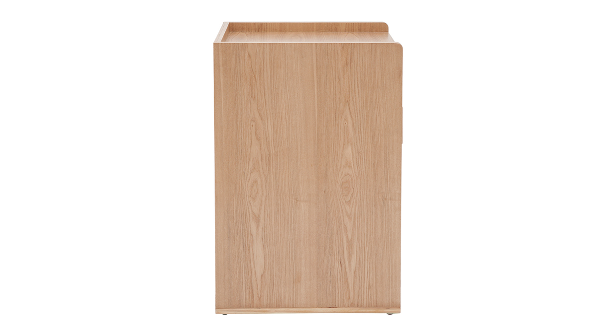 Caisson de bureau 2 tiroirs scandinave bois clair OPUS